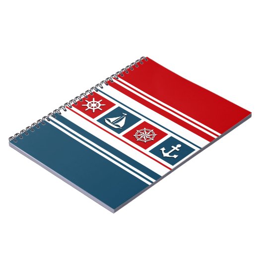 Nautical Design Notizblock (Linke Seite)