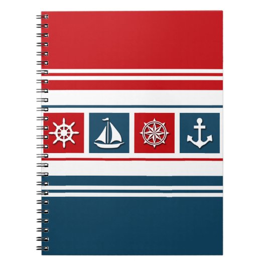 Nautical Design Notizblock (Vorderseite)