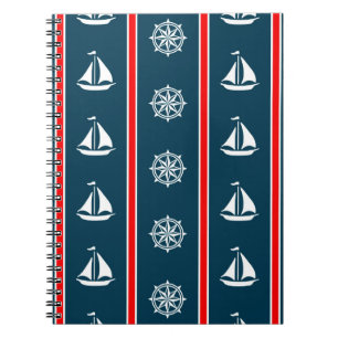 Nautical Design Notizblock