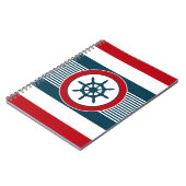 Nautical Design Notizblock (Linke Seite)