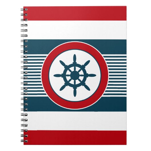 Nautical Design Notizblock (Vorderseite)