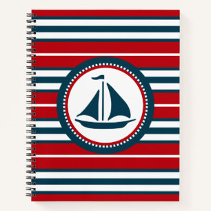 Nautical Design Notizblock