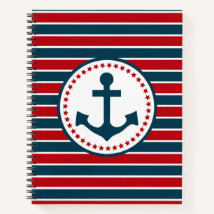 Nautical Design Notizblock