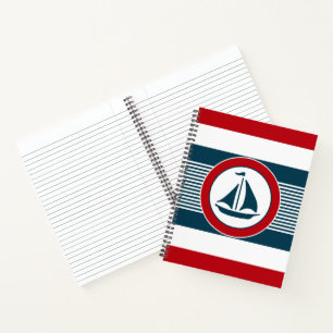 Nautical Design Notizblock