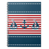 Nautical Design Notizblock (Vorderseite)