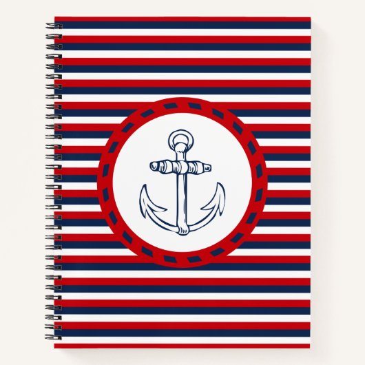 Nautical Design Notizbuch (Vorderseite)