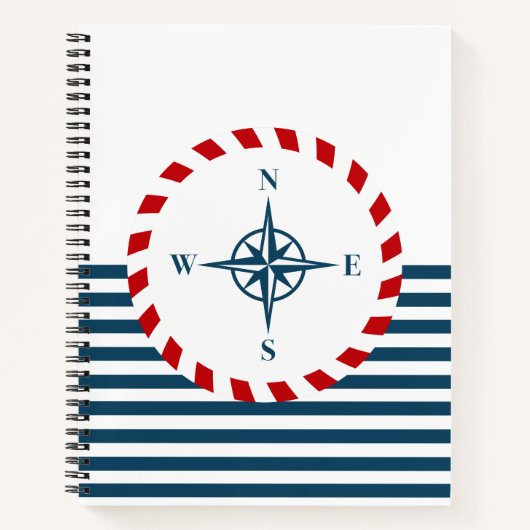 Nautical Design Notizbuch (Vorderseite)