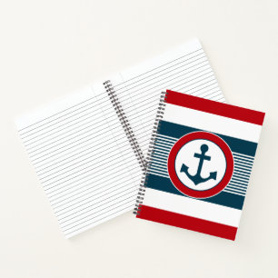 Nautical Design Notizbuch