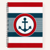 Nautical Design Notizbuch (Vorderseite)
