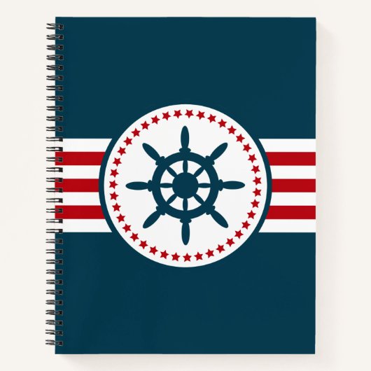Nautical Design Notizbuch (Vorderseite)