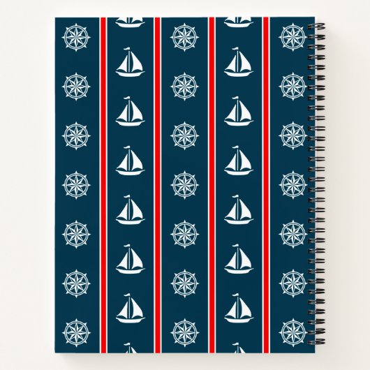 Nautical Design Notizbuch (Rückseite)