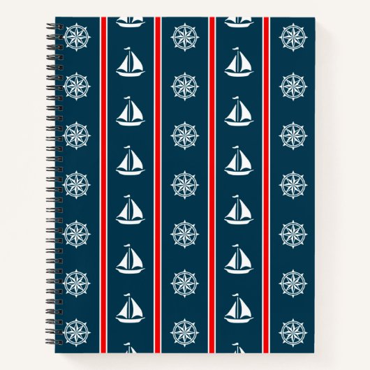 Nautical Design Notizbuch (Vorderseite)
