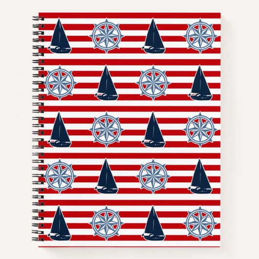 Nautical Design Notizbuch (Vorderseite)
