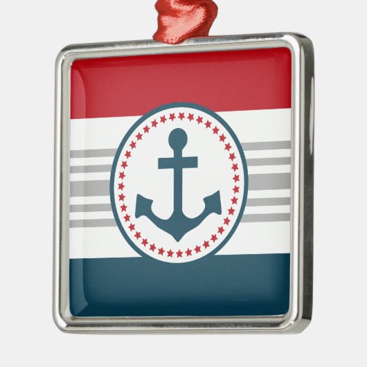 Nautical Design Ornament Aus Metall (Links)