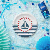 Nautical Design Pappteller (Party)