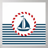 Nautical Design Poster (Vorne)