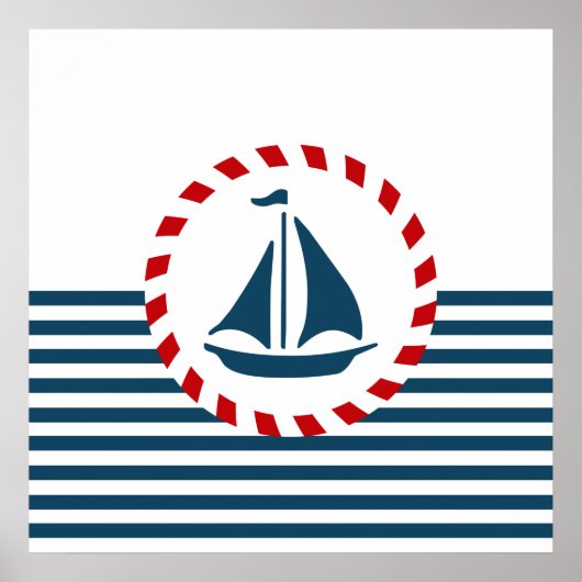 Nautical Design Poster (Vorne)