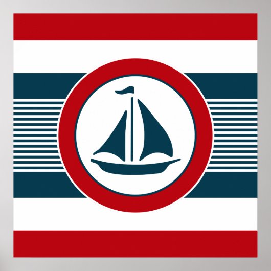 Nautical Design Poster (Vorne)