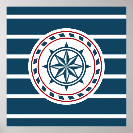 Nautical Design Poster (Vorne)