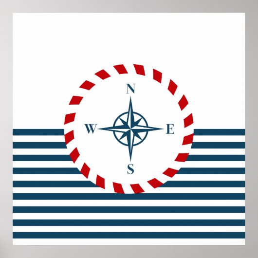 Nautical Design Poster (Vorne)