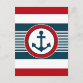 Nautical Design Postkarte (Vorderseite)