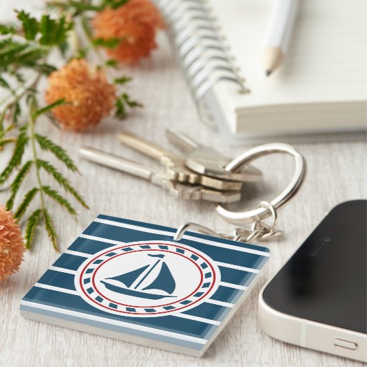 Nautical Design Schlüsselanhänger (Vorderseite rechts)