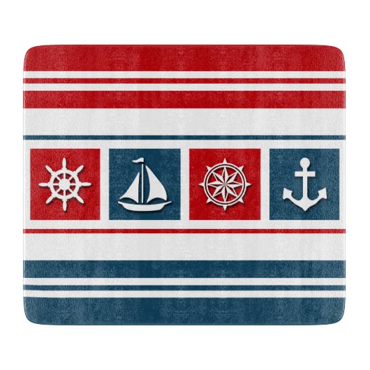 Nautical Design Schneidebrett (Vorderseite)