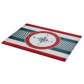 Nautical Design Schneidebrett (Ecke)