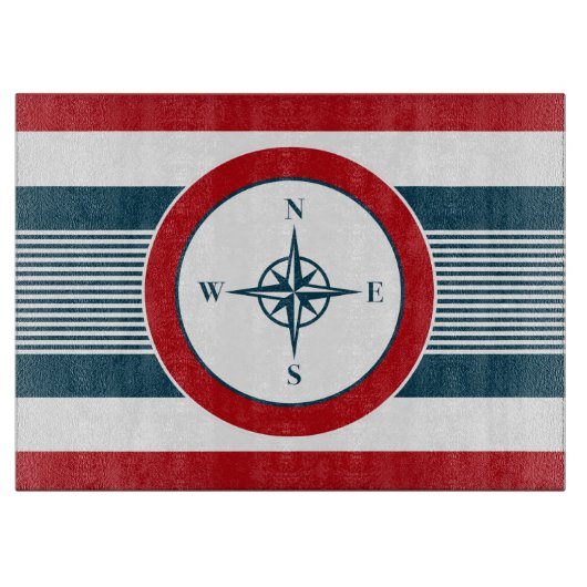 Nautical Design Schneidebrett (Vorderseite)