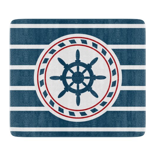Nautical Design Schneidebrett (Vorderseite)