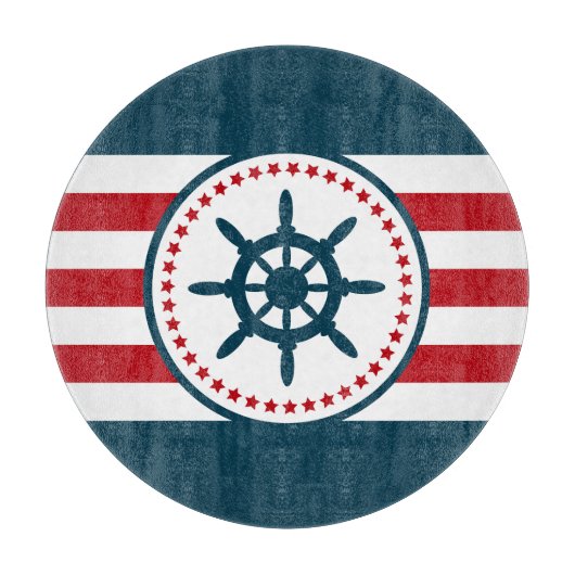 Nautical Design Schneidebrett (Vorderseite)