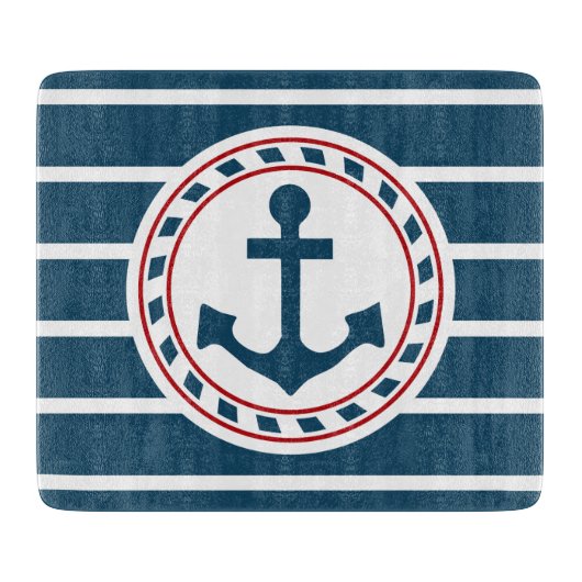 Nautical Design Schneidebrett (Vorderseite)