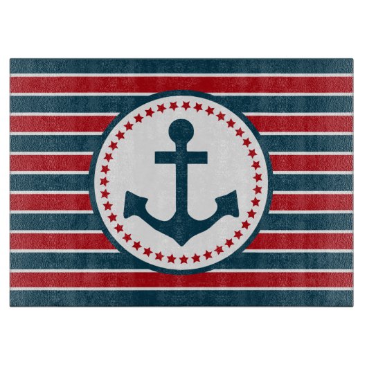 Nautical Design Schneidebrett (Vorderseite)