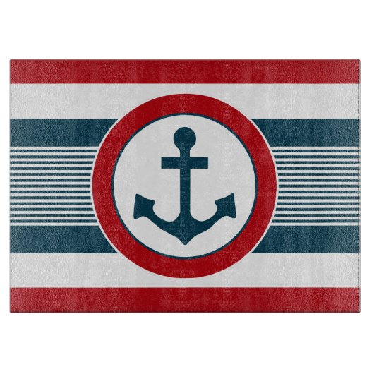 Nautical Design Schneidebrett (Vorderseite)