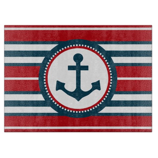 Nautical Design Schneidebrett (Vorderseite)