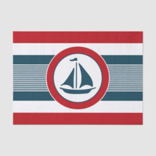 Nautical Design Seidenpapier