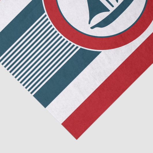 Nautical Design Seidenpapier (Ausschnitt)