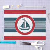 Nautical Design Seidenpapier (Handwerk)