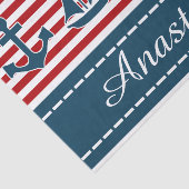 Nautical Design Seidenpapier (Ausschnitt)