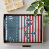 Nautical Design Seidenpapier (Geschenk)