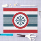 Nautical Design Seidenpapier (Handwerk)