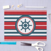 Nautical Design Seidenpapier (Handwerk)