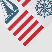 Nautical Design Seidenpapier (Ausschnitt)