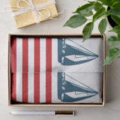 Nautical Design Seidenpapier (Geschenk)