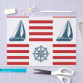 Nautical Design Seidenpapier (Handwerk)