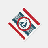 Nautical Design Serviette (Ecke)