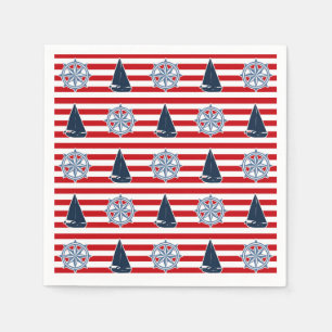 Nautical Design Serviette