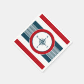 Nautical Design Serviette (Ecke)