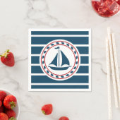 Nautical Design Serviette (Beispiel)