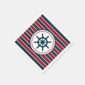 Nautical Design Serviette (Ecke)